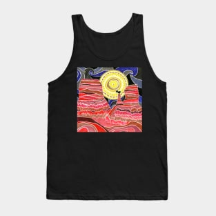 Goat on Mars Tank Top